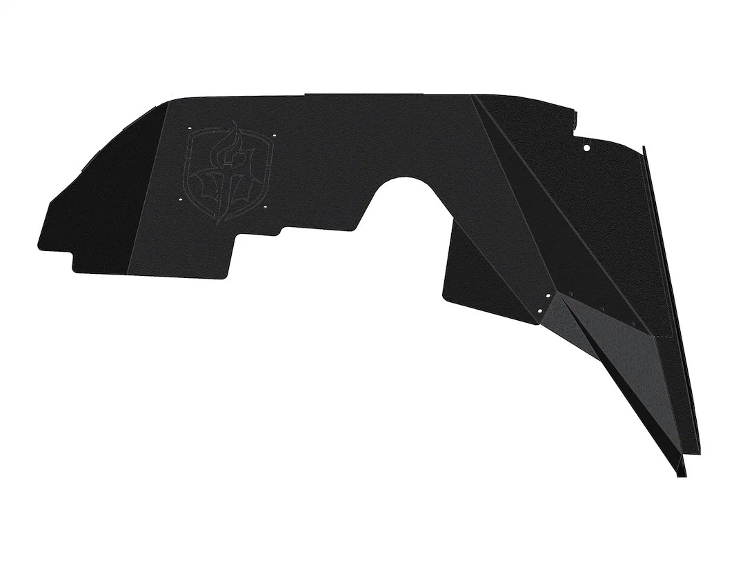 518LFFSB – ROAD ARMOR Inner Fender, Powder Coated Black Steel Set of 2